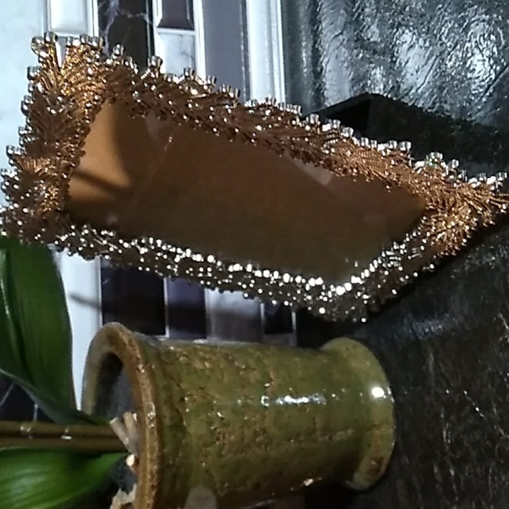 Silver Bead & Rhinestone Glam Frame - Picture 9 of 11